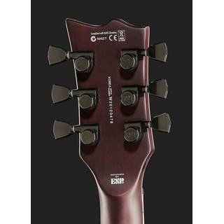 ESP LTD Deluxe EC-1000T CTM Tobacco Sunburst Satin elektrische gitaar met chambered full thickness body