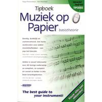 Tipboek muziek op papier