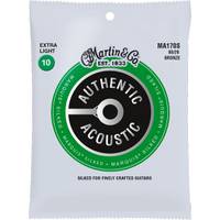 Martin Strings MA170S Authentic Acoustic Silked 80/20 Bronze