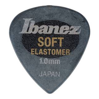 Ibanez BEL16ST10S-HBK Elastomer plectrums 3-pack soft 1.0 mm - hazy black