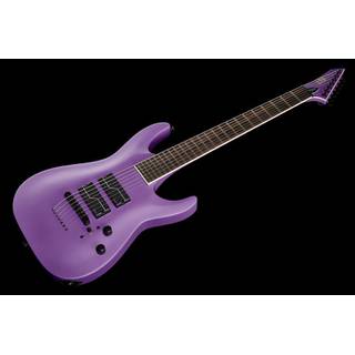 ESP LTD SC-607 Baritone Purple Satin Stephen Carpenter Signature 7-snarige elektrische gitaar met koffer