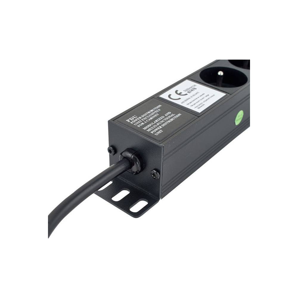 Adam Hall 87478 8-voudige 19 inch stroomverdeler