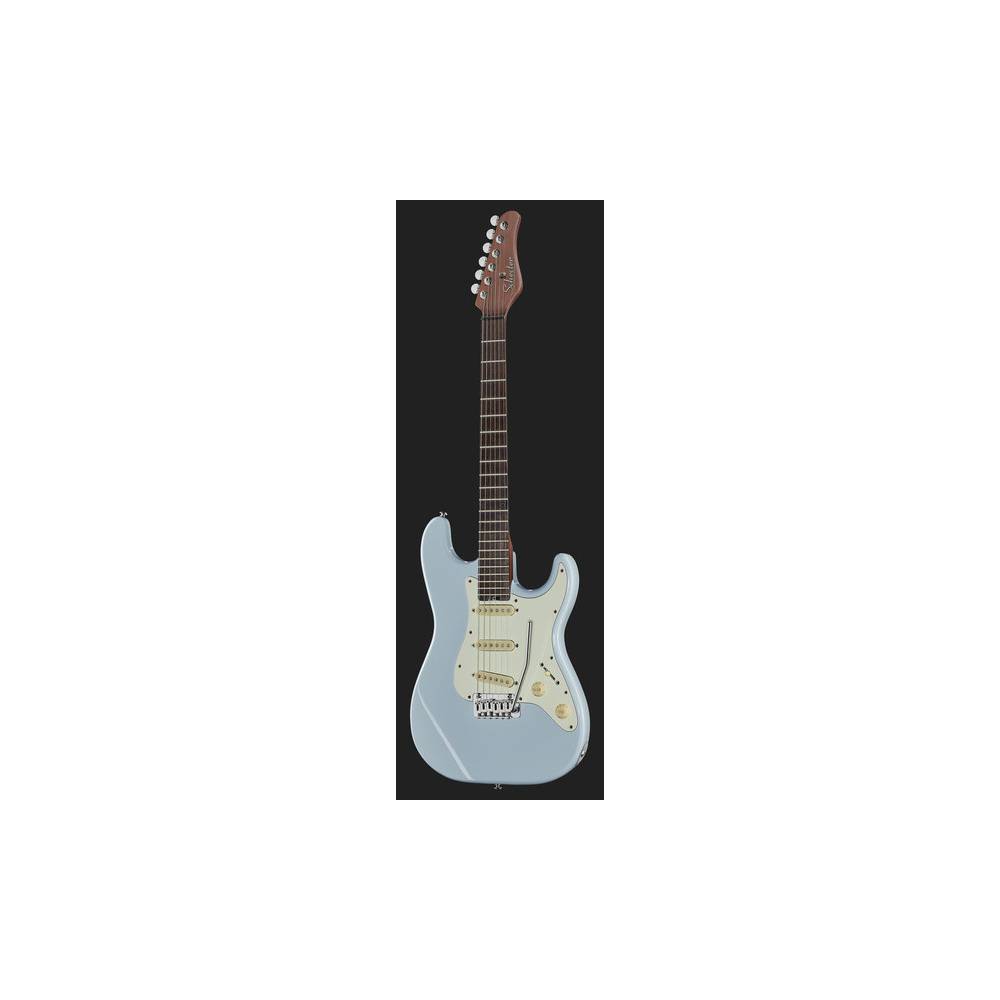 Schecter Nick Johnston Traditional SSS Atomic Frost elektrische gitaar
