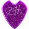 Dunlop Kirk Hammett Custom Jazz III Purple Sparkle (set van 6)