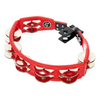 Latin Percussion LP161 Cyclops Mountable Tambourine Steel Red