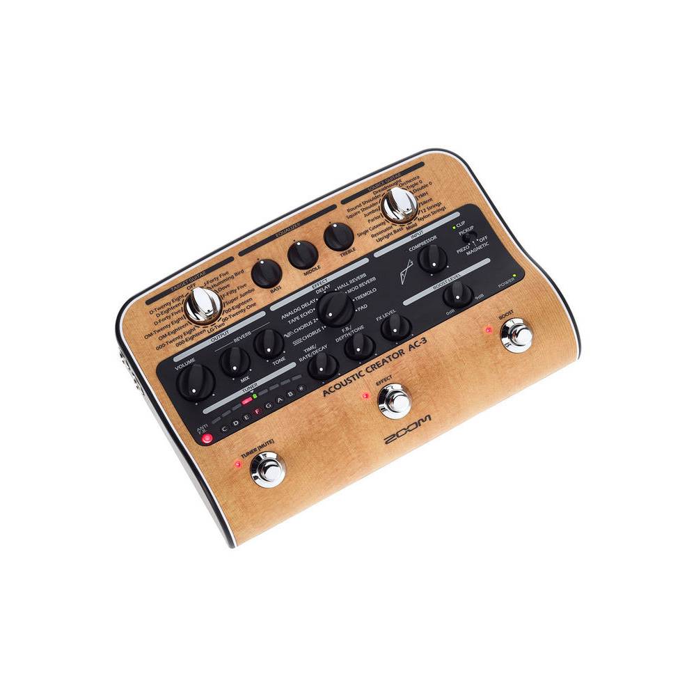 Zoom AC-3 Acoustic Creator DI / effect voor akoestische gitaar