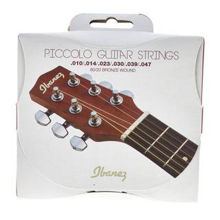 Ibanez IPCS6C snaren akoestische piccolo gitaar bronze 10-47