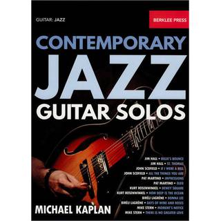 Hal Leonard - Contemporary Jazz Guitar Solos gitaarboek