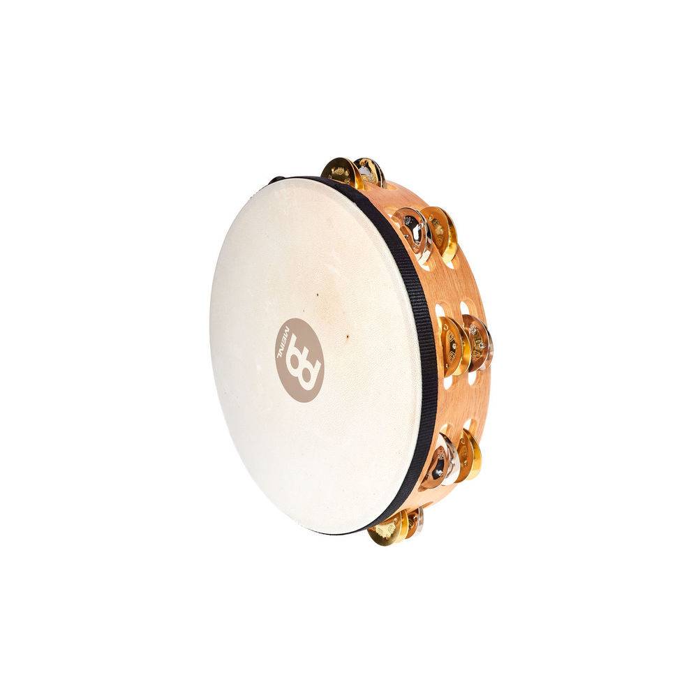 Meinl TAH2M-SNT Recording-Combo Wood Tambourine 10 inch met vel