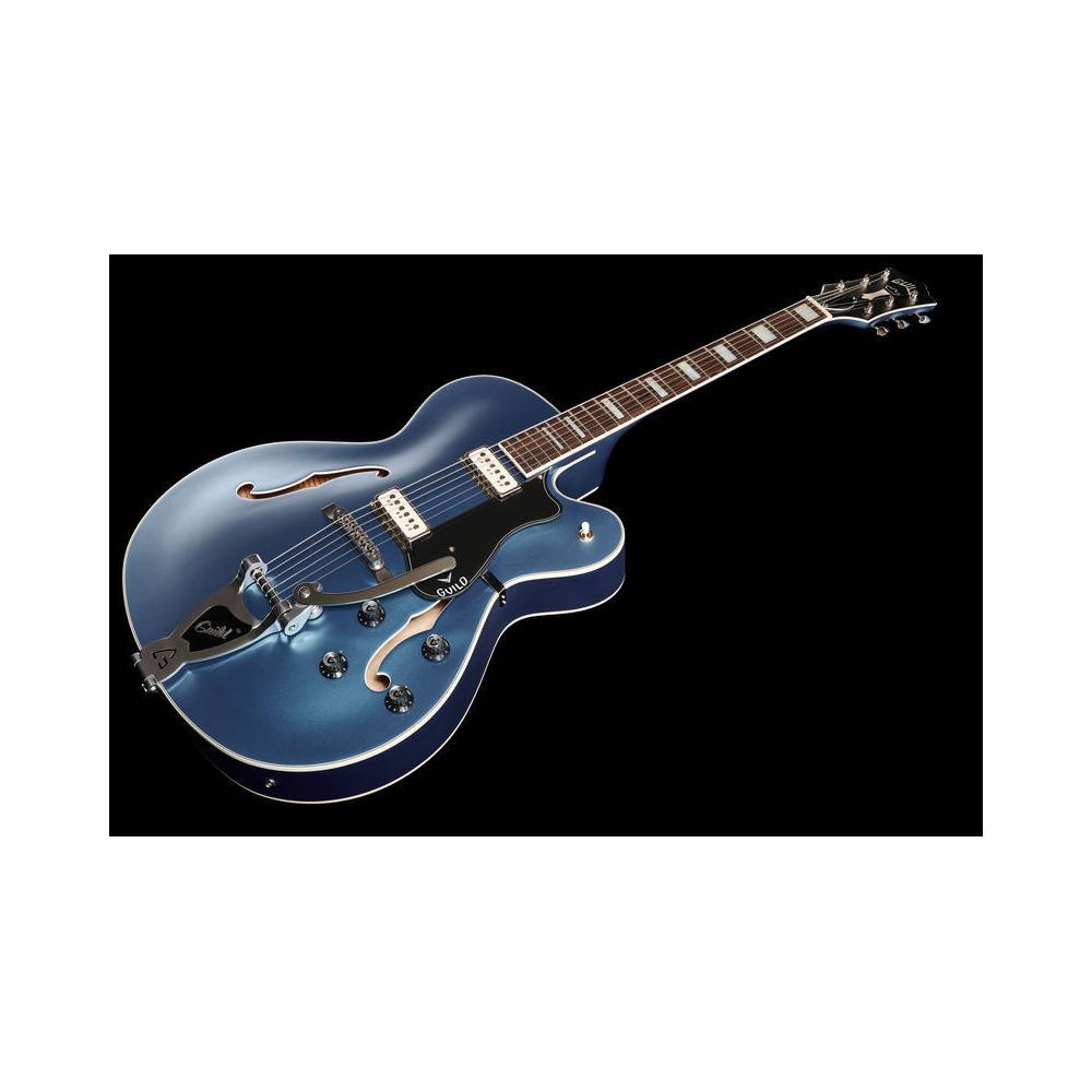 Guild Newark St. Collection X-175 Manhattan Special Malibu Blue semi-akoestische gitaar