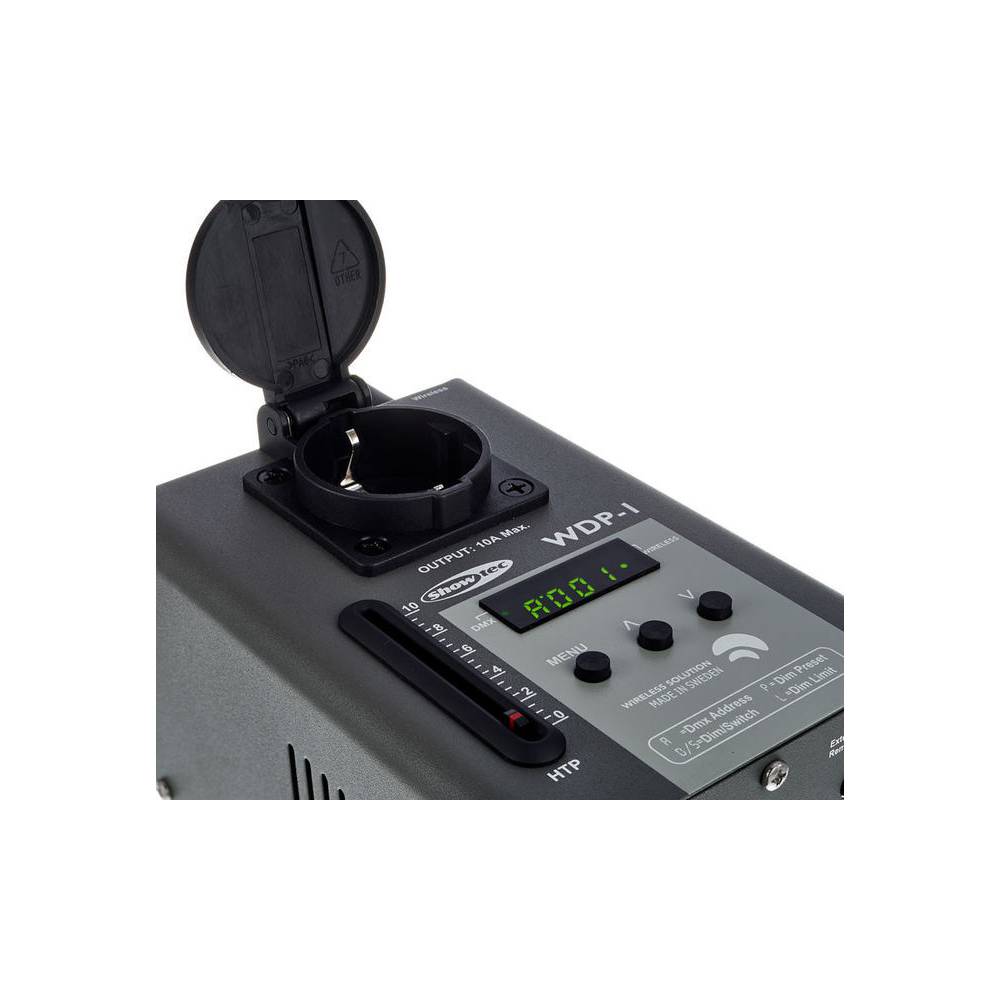 Showtec WDP-1 1-kanaals wireless DMX dimming pack