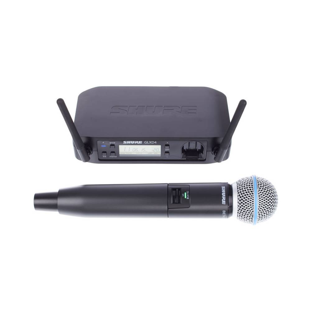 Shure GLX-D24-Beta 58A Digitaal draadloos microfoonsysteem