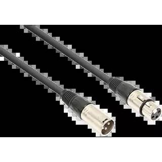 Vonyx XLR kabel (m/v) voor XLR audio verbindingen - 3 meter