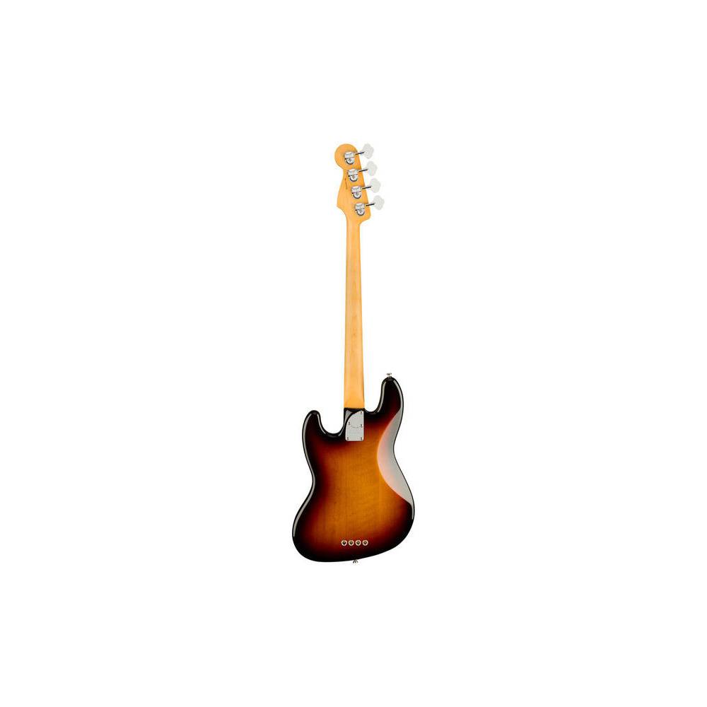 Fender American Professional II Jazz Bass 3-Tone Sunburst RW elektrische basgitaar met koffer