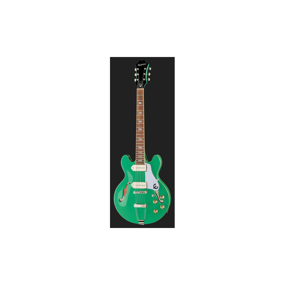 Epiphone Casino Coupe Turquoise semi-akoestische gitaar
