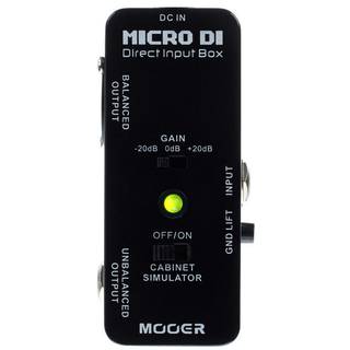 Mooer Micro DI box en preamp