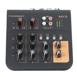 Audiophony Mi3 3-kanaals compacte mengtafel