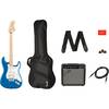 Squier Affinity Series Stratocaster HSS Pack MN Lake Placid Blue starterset elektrische gitaar