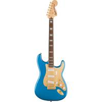 Squier 40th Anniversary Stratocaster Gold Edition IL Lake Placid Blue elektrische gitaar