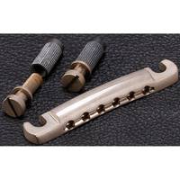 Gotoh GE101A Featherweight Stop Tailpiece aged nikkel