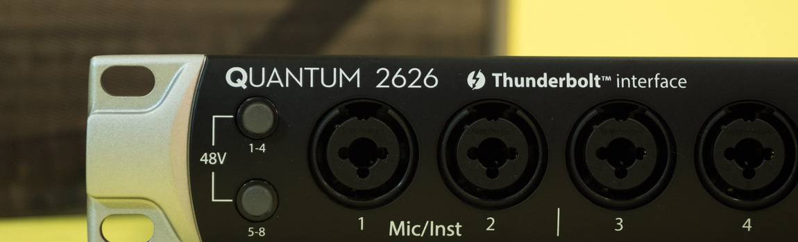 PreSonus Quantum 2626 Thunderbolt 3 audio interface