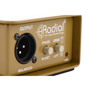 Radial PZ-DI DI-box voor akoestische- en orkest-instrumenten