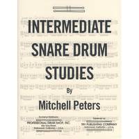 Hal Leonard Intermediate Snare Drum Studies by Mitchell Peters