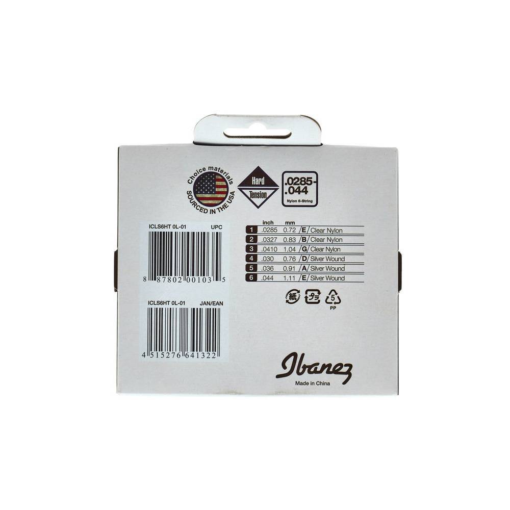Ibanez ICLS6HT hard tension klassieke gitaarsnaren