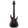 ESP LTD Deluxe H-1008 Baritone EverTune Black Satin 8-snarige elektrische gitaar