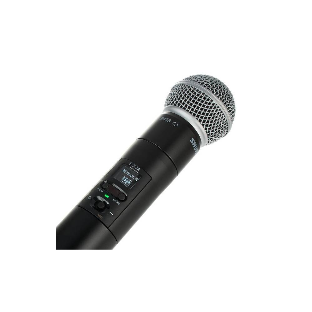 Shure SLXD2/SM58-K59 draadloze SM58 microfoon