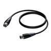 Procab CLA901 XLR male - XLR female kabel 0,5m