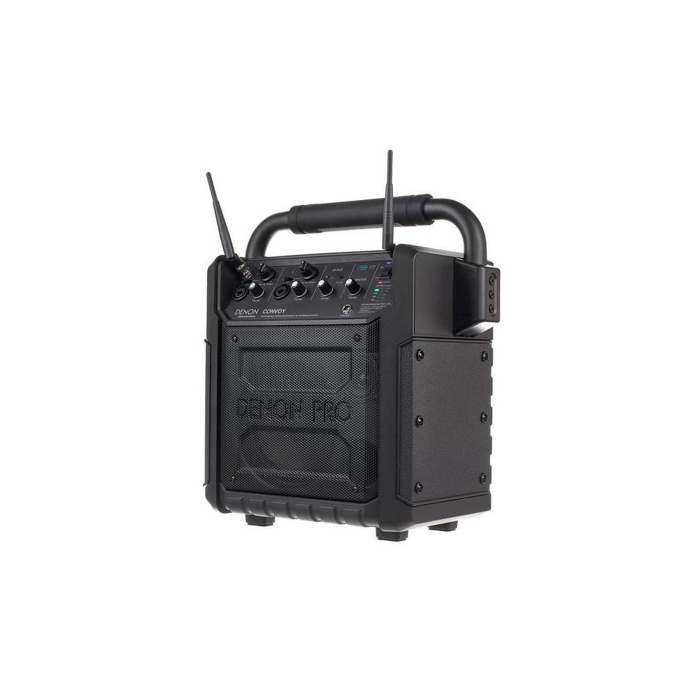 Denon Professional Convoy mobiele accu-speaker met twee draadloze microfoons