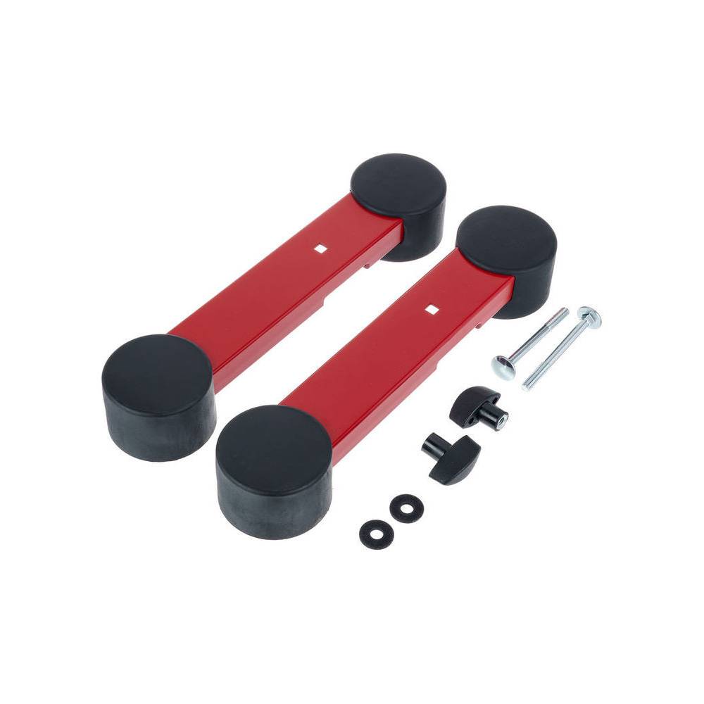 Konig & Meyer 18827 stage piano ondersteuning voor Omega statief (ruby red)