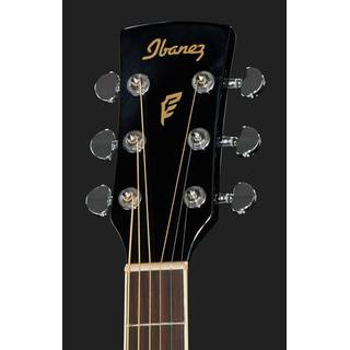 Ibanez PF15ECE-BK Black elektrisch-akoestische western gitaar