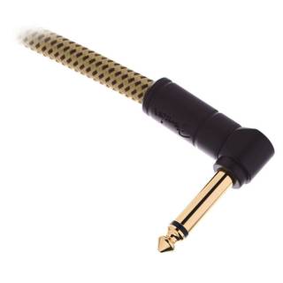 Fender Deluxe Gold Tweed patchkabels 15 cm (2 stuks)