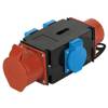 Showtec Krachtstroomverdeler CEE 16A - 3x Schuko Splitter