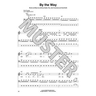 Hal Leonard Bass Play Along Volume 42 Red Hot Chili Peppers
