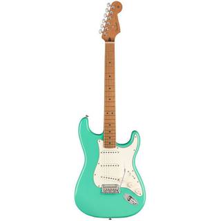 Fender Player Stratocaster Seafoam Green Roasted Maple Neck Limited Edition elektrische gitaar met gigbag