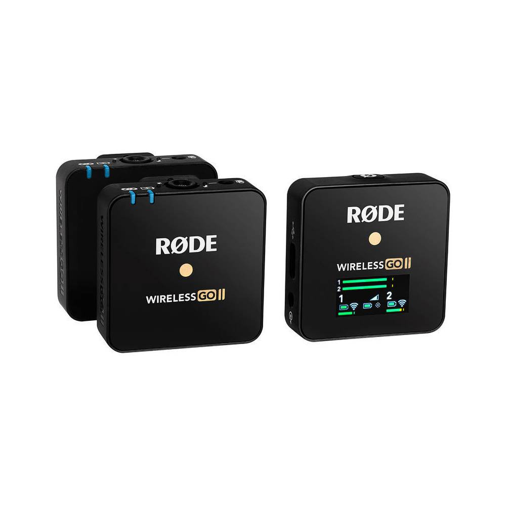 Rode Wireless Go II draadloze dasspeldmicrofoon
