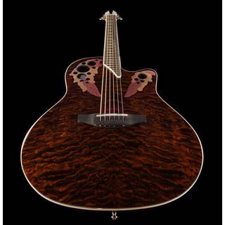 Ovation CE48P-TGE Celebrity Exotic Super Shallow Tiger Eye elektrisch-akoestische westerngitaar