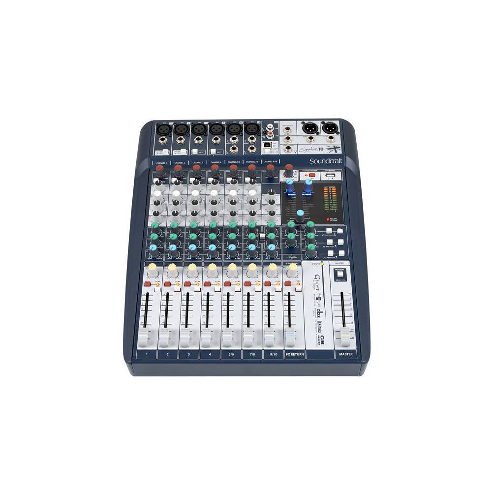Soundcraft Signature 10 PA mixer met gratis AKG K52