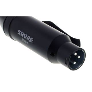 Shure SM93 lavalier microfoon zwart