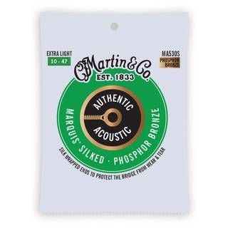 Martin Strings MA530S Authentic Acoustic Silked Phosphor Bronze