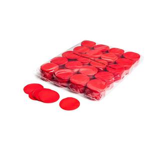 Magic FX confetti rond 55 mm bulkbag 1kg Red