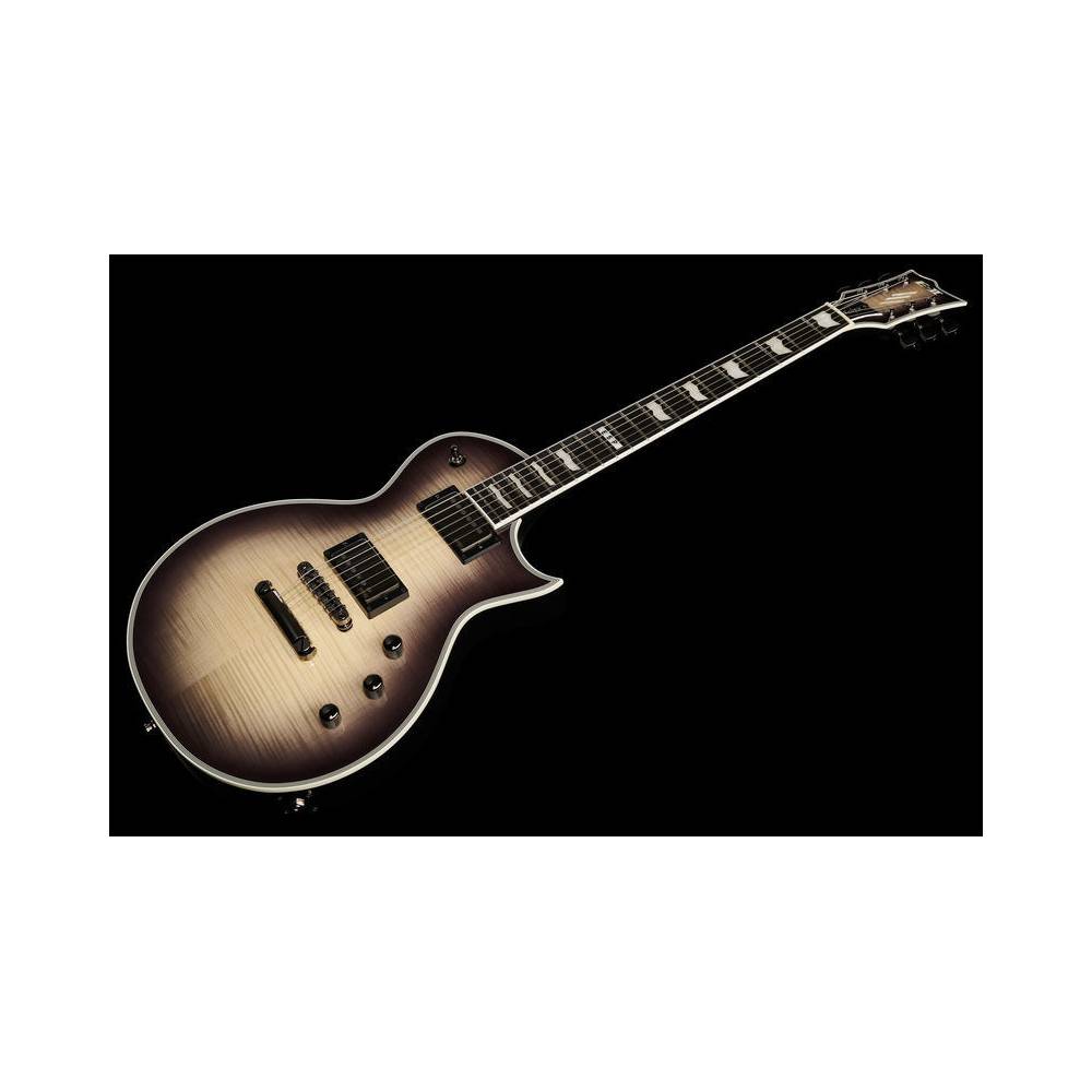 ESP E-II Eclipse Full Thickness Black Natural Burst met koffer