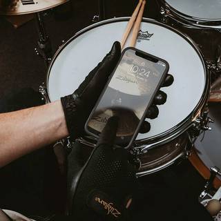 Zildjian Touchscreen Drummer's Gloves Size M set van 2 drumhandschoenen