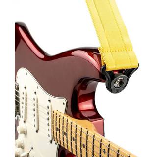 D'Addario 50BAL07 auto-lock gitaarband mellow yellow