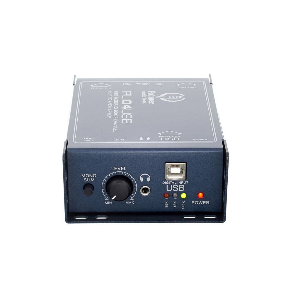 Palmer LI 04 USB 2-kanaals USB DI Box en Line Isolator