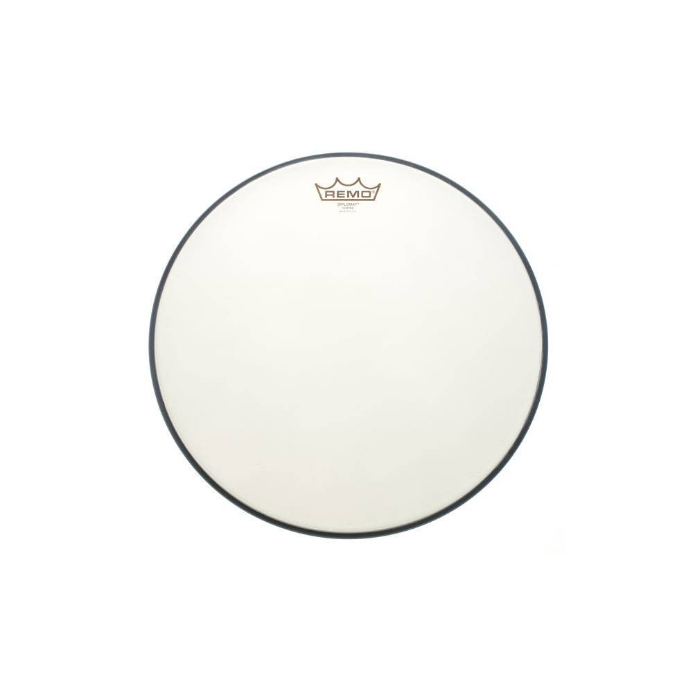Remo BD-0114-00 Diplomat Coated 14 inch tom- en snarevel wit