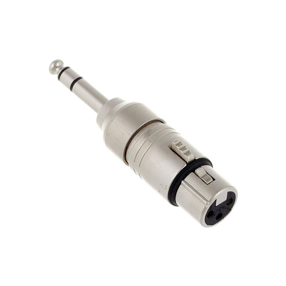 Neutrik NA3FP adapter XLR female - Jack male stereo